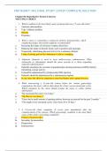 FNP NUR671 WH&lowbar;FINAL STUDY LATEST COMPLETE SOLUTION