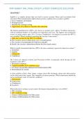 FNP FINAL STUDY 