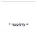 ITN 261 FINAL REVIEW 100&percnt; ACCURATE 2025 &emsp;