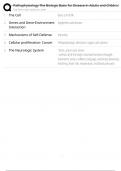 Pathophysiology The Biologic Basis for Disease in Adults and Children