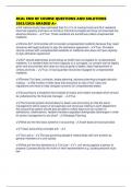 RCAL END OF COURSE QUESTIONS AND SOLUTIONS 2025&sol;2026 GRADED A&plus;
