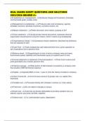 RCAL EXAMS SCRIPT QUESTIONS AND SOLUTIONS 2025&sol;2026 GRADED A&plus;