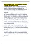 RDHAP LAW AND ETHICS FINAL PAPER QUESTIONS AND SOLUTIONS 2025&sol;2026 GRADED A&plus;