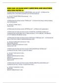 SNHU DAD 220 EXAM SCRIPT QUESTIONS AND SOLUTIONS 2025&sol;2026 RATED A&plus;