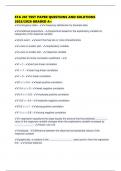 STA 261 TEST PAPER QUESTIONS AND SOLUTIONS 2025&sol;2026 GRADED A&plus;