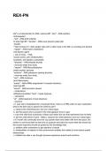 REX-PN NEWEST 2025&sol;2026 ACTUAL EXAM COMPLETE QUESTIONS AND CORRECT DETAILED ANSWERS &lpar;VERIFIED ANSWERS&rpar; &vert;ALREADY GRADED A&plus;&vert;&vert;BRAND NEW&excl;&excl;
