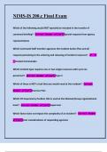 NIMS-IS 200&period;c Final Exam Questions With Correct Expert Solutions