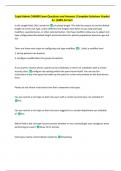 Cupid Admin CAR400 Exam Questions and Answers &vert;Complete Solutions Graded  A&plus; &vert;100&percnt; Correct 