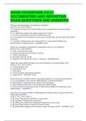 DAVIS ADVANTAGE CH 17 DOCUMENTING AND REPORTING EXAM QUESTIONS AND ANSWERS