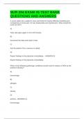 NUR 204 EXAM &num;5 TEST BANK QUESTIONS AND ANSWERS