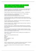 RTE 1000 CHAPTERS &num;20-26 EXAM QUESTIONS AND ANSWERS