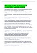 WGU - D432 SECTION &num;3 EXAM QUESTIONS AND ANSWERS