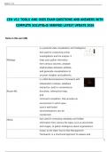 CEH V12 TOOLS AND USES EXAM QUESTIONS AND ANSWERS WITH COMPLETE SOLUTIONS VERIFIED LATEST UPDATE 2026