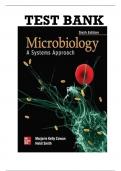 Microbiology&colon; A Systems Approach &lpar;6th Edition&comma; Cowan & Smith&rpar; &ndash; Complete Test Bank with Answers
