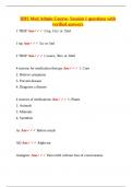 DDS Med Admin Course &ndash; Session 1 Questions with Verified Answers for CT Medication Certification