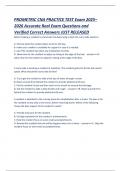 PROMETRIC CNA PRACTICE TEST Exam 2025&ndash;2026 Nursing Assistant Certification Accurate Real Exam Questions and Verified Correct Answers JUST RELEASED