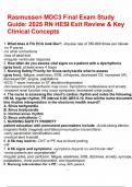 Rasmussen MDC3 Final Exam Study Guide 2025 RN HESI Exit Review & Key Clinical Concepts&period;pdf