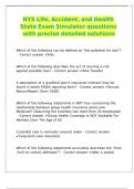 NYS Life&comma; Accident&comma; and Health State Exam Simulator questions with precise detailed solutions