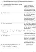 Fitzgerald NP Exam Review Post Test Answered Correctly&excl;&excl;&excl;