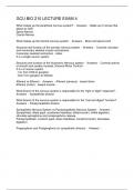 GCU BIO 210 LECTURE EXAM 4