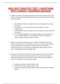 WGU D027 PRACTICE TEST 1 QUESTIONS WITH CORRECT ANSWERS 2025&sol;2026