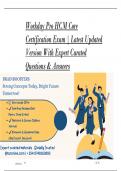 Workday Pro HCM Core Certification Exam &vert; Latest Updated Version With Expert Curated Questions & Answers