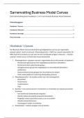 Samenvatting Business Model Canvas - Hoofdstukken 1&comma;2&comma;4 van het boek Business Model Generatie