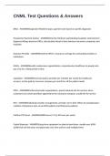 CNML Test Questions & Answers