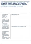 Exam &lpar;elaborations&rpar;  ILLINOIS   CNA STATE