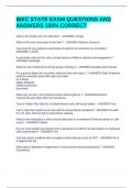 IBEC STATE EXAM QUESTIONS AND ANSWERS 100&percnt; CORRECT