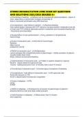 STROKE REHABILITATION CORE EXAM SET QUESTIONS AND SOLUTIONS 2025&sol;2026 GRADED A&plus;