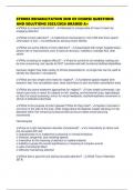 STROKE REHABILITATION END OF COURSE QUESTIONS AND SOLUTIONS 2025&sol;2026 GRADED A&plus;