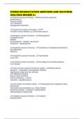 STROKE REHABILITATION QUESTIONS AND SOLUTIONS 2025&sol;2026 GRADED A&plus;