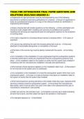 TEXAS FIRE EXTINGUISHER FINAL PAPER QUESTIONS AND SOLUTIONS 2025&sol;2026 GRADED A&plus;
