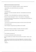 ANZCA Interviews Exam Questions Answered Correctly 