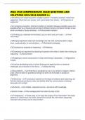 WGU C168 COMPREHENSIVE EXAM QUESTIONS AND SOLUTIONS 2025&sol;2026 GRADED A&plus;