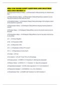 WGU C168 EXAMS SCRIPT QUESTIONS AND SOLUTIONS 2025&sol;2026 GRADED A&plus;