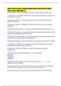WGU C168 STUDY GUIDE QUESTIONS AND SOLUTIONS 2025&sol;2026 GRADED A&plus;