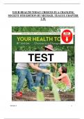 Test bank for your health today choices in a changing society 8th edition by teague michael Chapter 1-18