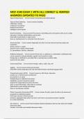 MISY 4340 EXAM 1 WITH ALL CORRECT & VERIFIED ANSWERS &lpar;UPDATED TO PASS&rpar;