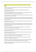 Pennsylvania Grades 4-8 Core Assessment - Pedagogy &lpar;5153&rpar; Exam Questions and Answers Fully Solved 