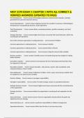 MISY 5370 EXAM 1 CHAPTER 1 WITH ALL CORRECT & VERIFIED ANSWERS &lpar;UPDATED TO PASS&rpar;