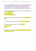 SSM TCAR REVIEW EXAM &vert;WITH QUESTIONS AND CORRECT VERIFIED ANSWERS &vert;PRE-ASSESSED A&plus; &vert;100&percnt; GUARANTEED TO PASS&excl;&excl;