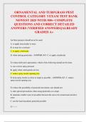 ORNAMENTAL AND TURFGRASS PEST  CONTROL CATEGORY 3 EXAM TEST BANK  NEWEST 2025 WITH 300&plus; COMPLETE  QUESTIONS AND CORRECT DETAILED  ANSWERS &lpar;VERIFIED ANSWERS&rpar;&vert;ALREADY  GRADED A&plus;
