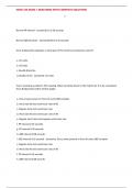 NURS 430 EXAM 1 QUESTIONS WITH COMPLETE SOLUTIONS