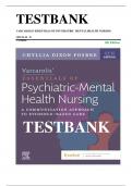Test Bank For Varcarolis' Essentials of Psychiatric Mental Health Nursing&comma; 5th Edition By Chyllia D Fosbre&vert;9780323810319&vert; All Chapters 1-28&vert; LATEST