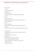 CANFITPRO Theory Exam UPDATED Exam Questions and CORRECT Answers