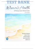 TEST BANK FOR WOMEN&rsquo;S HEALTH&colon; A PRIMARY CARE CLINICAL GUIDE 5TH EDITION