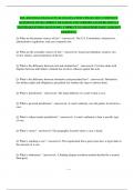 BUL 4310 FINAL EXAM-ACTUAL EXAM &vert;LATEST UPDATE 2025 &vert; COMPLETE QUESTIONS WITH CORRECT DETAILED AND VERIFIED ANSWERS-MOSTLY TESTED QUESTIONS -RATED 100&percnt; CORRECT&excl;&excl;GUARANTEED PASS&excl;&excl; ALREADY GRADED A&plus;