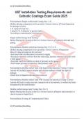 UST Installation Testing Requirements and Cathodic Coatings Exam Guide 2025